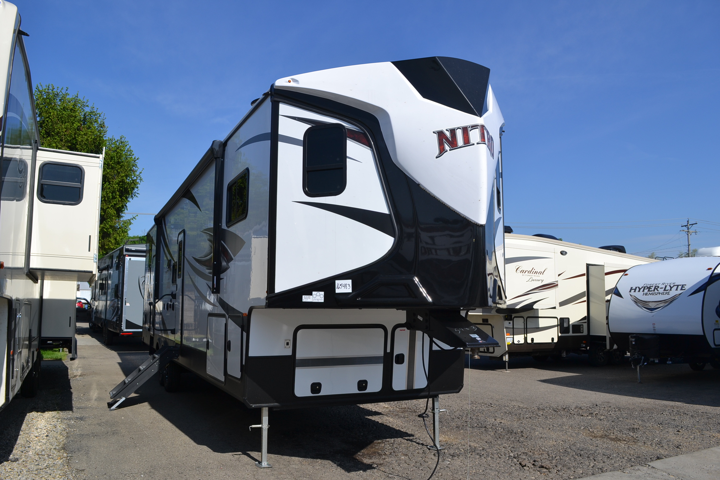 2019 XLR Nitro 35VL5 Toy Hauler (Fifth Wheel) by Forest River On Sale