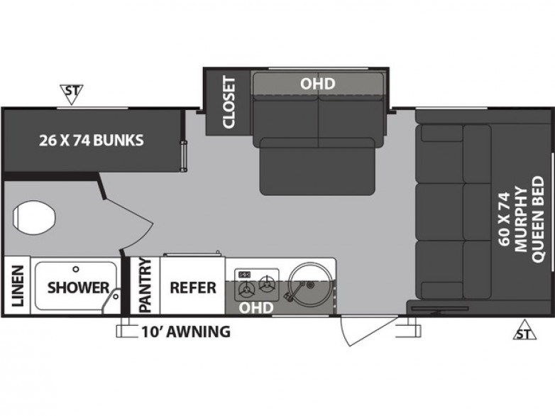 2021 R Pod 193 Travel Trailer By Forest River On Sale Rvn16738