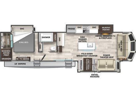 2027 Forest River 40CCK Park