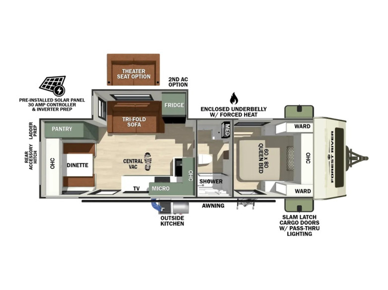 2027 No Boundaries (NOBO) NB20.7 Travel Trailer