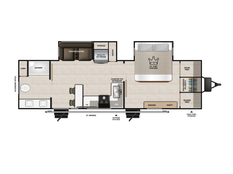 2027 Hemisphere 265BSRB Travel Trailer