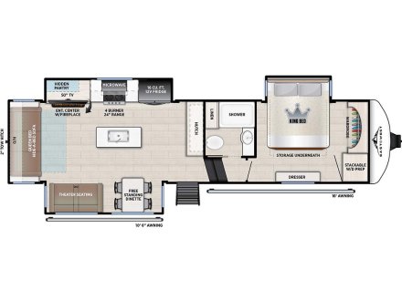 NY　スチャダラパー 5th wheel 2 the coach RVs | Fifth Wheels - Coachmen RV