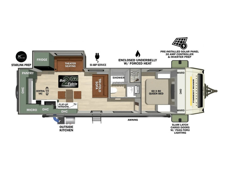 2027 No Boundaries (NOBO) NB20.8 Travel Trailer