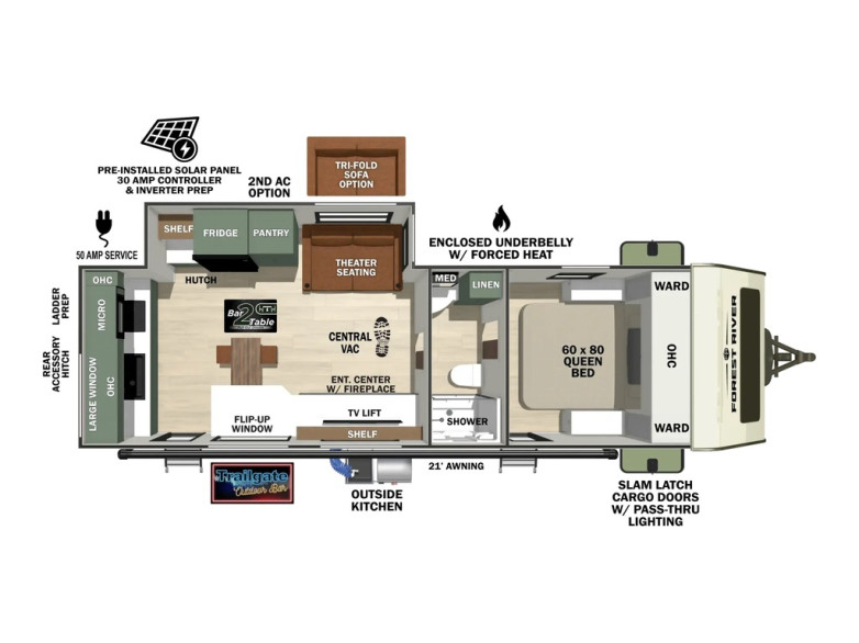 2027 No Boundaries (NOBO) NB20.6 Travel Trailer
