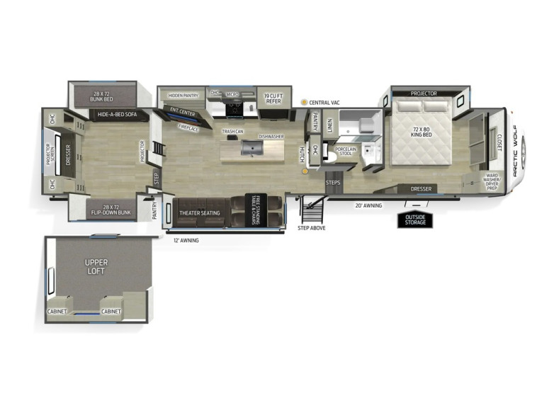 2027 Arctic Wolf 37LOFT Fifth Wheel
