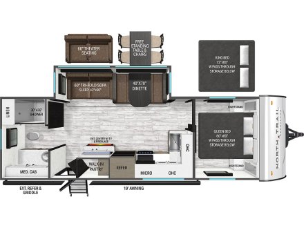 2027 North Trail 250CK Travel Trailer Link to Photo 845741