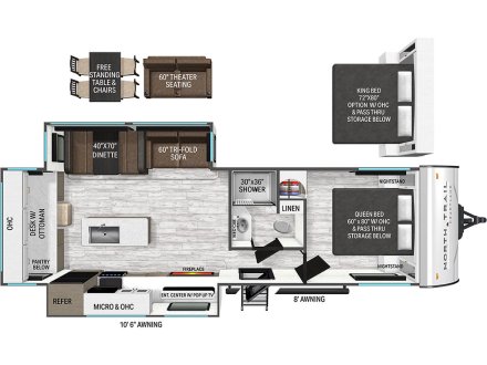 2027 North Trail 270CK Travel Trailer Link to Photo 845743