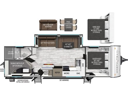 2027 North Trail 260DB Travel Trailer Link to Photo 846060