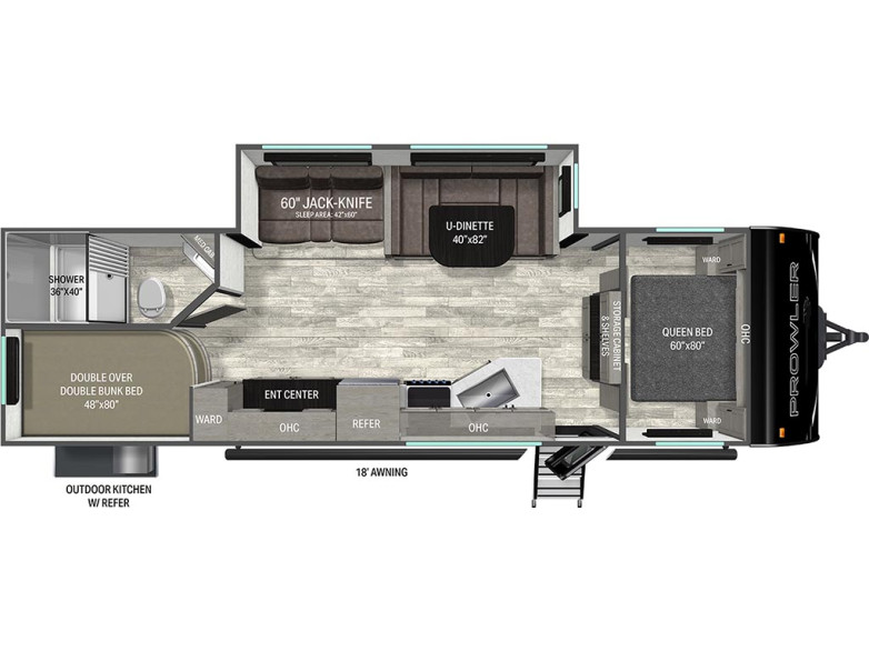 2027 Prowler 2802BHS Travel Trailer
