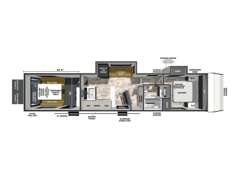 2027 XLR Boost 363BX Toy Hauler (Fifth Wheel)