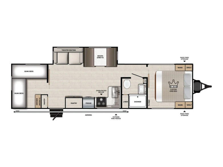 2027 Vibe 2950QB Travel Trailer