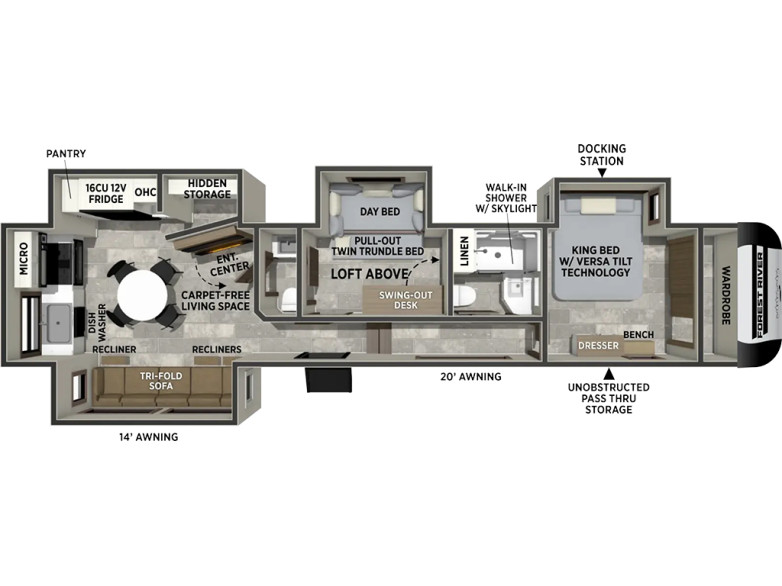 2027 Impression 37MB2B Fifth Wheel