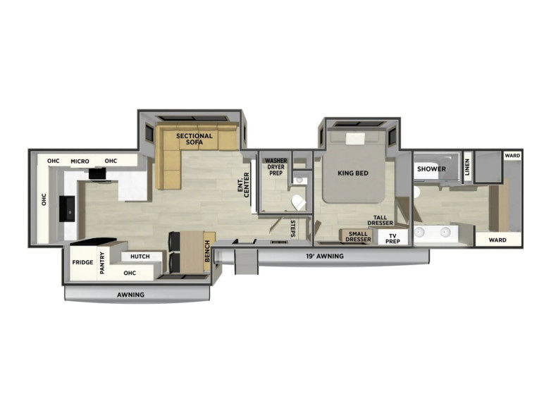 2027 Sierra 3870HBRK Fifth Wheel
