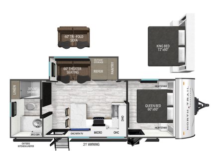 2027 North Trail 230UK Travel Trailer Link to Photo 880744